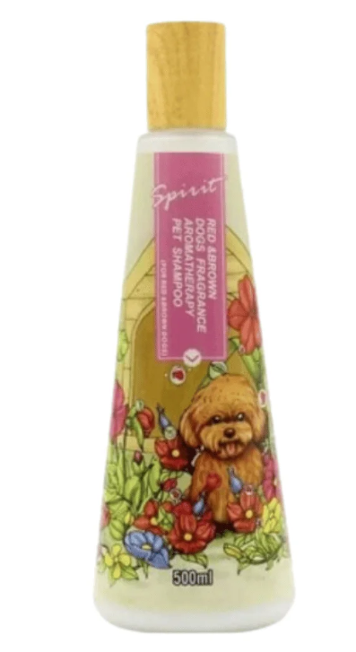 Fragrant Aromatherapy Shampoo for Red and Brown Dogs 500ml