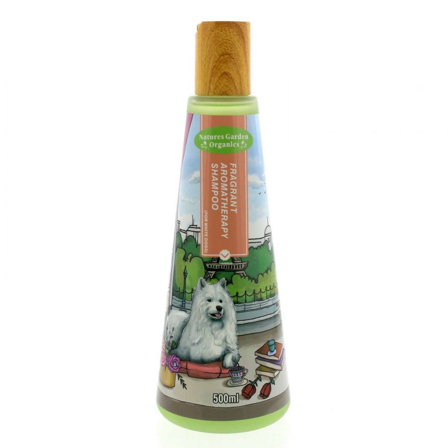 Fragrant Aromatherapy Shampoo for White Dogs 500ml