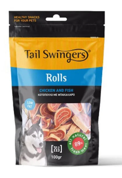 Chicken and Fish Rolls