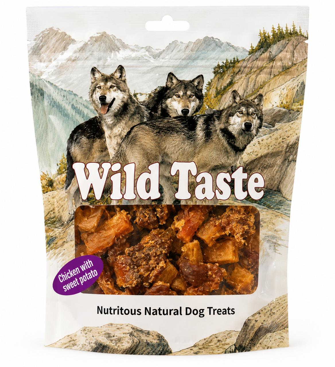 Wild Taste Chicken With Sweet Potato 500g