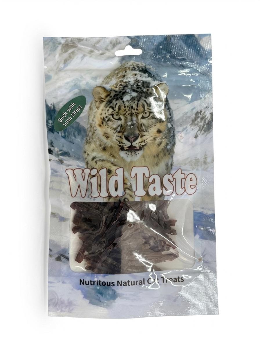 Wild Taste Duck with Tuna Strips 50g