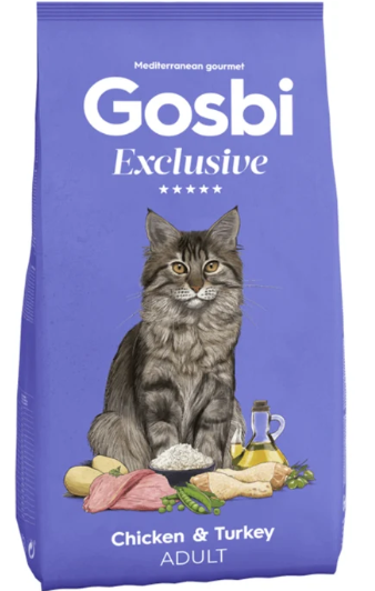 Gosbi Adult Cat Chicken and Turkey 1.5kg