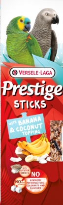 Sticks Parrots with Banana & Coconut 140g 2Pcs