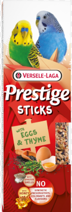Sticks Small Parakeets With Eggs & Thyme 2Pcs