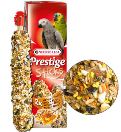 Sticks Parrot Nuts & Honey 2pcs Prestige