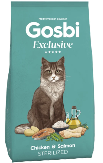 Gosbi Adult Chicken and Salmon Sterilised 1.5kg